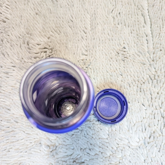 Lululemon Pure Focus purple Glass Water Bottle - Picture 3 of 5